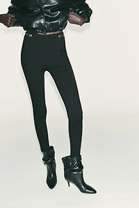 GOLD BUTTON LEGGINGS