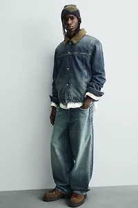 VESTE EN DENIM DOUBLE FACE