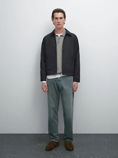 Water-repellent 100% cotton jacket