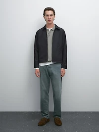 Water-repellent 100% cotton jacket