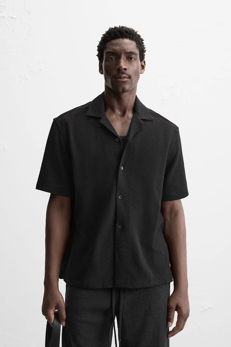 TEXTURED SHIRT