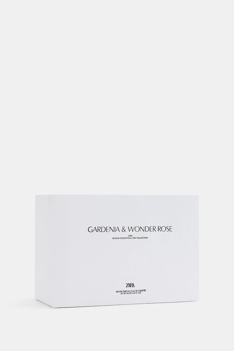 GARDENIA EDP + WONDER ROSE EDT 2x90 ML (3.04 FL. OZ).