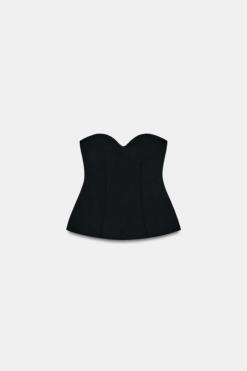 SWEETHEART NECKLINE BANDEAU TOP
