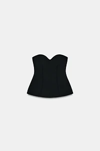 SWEETHEART NECKLINE BANDEAU TOP