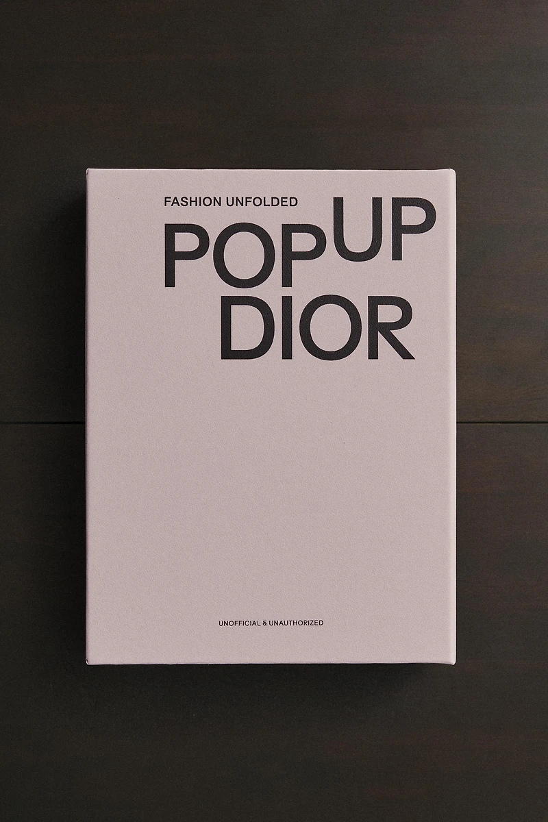LIVRE FASHION UNFOLDED "POP UP" DIOR (ANGLAIS)