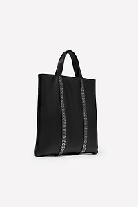 LUDOVIC DE SAINT SERNIN x ZARA LEATHER SHOPPER BAG