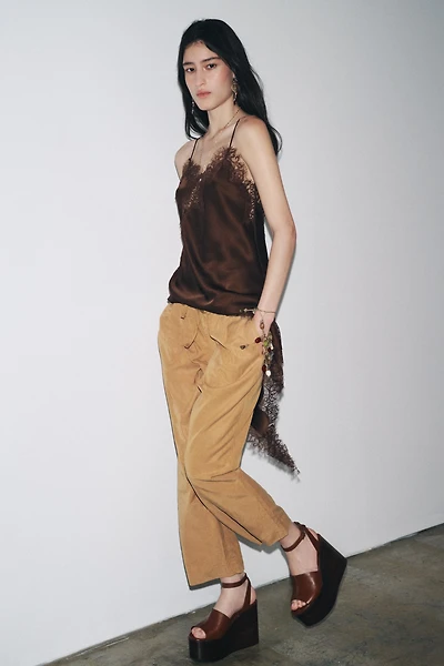 PANTALON DE JOGGING À JAMBES LARGES ZW COLLECTION