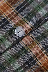 PLAID FLANNEL DUVET COVER