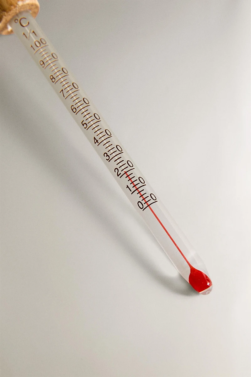 WOODEN BATH THERMOMETER