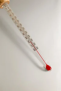 WOODEN BATH THERMOMETER