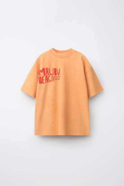 BEACH PRINT T-SHIRT