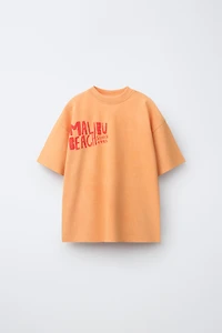 BEACH PRINT T-SHIRT
