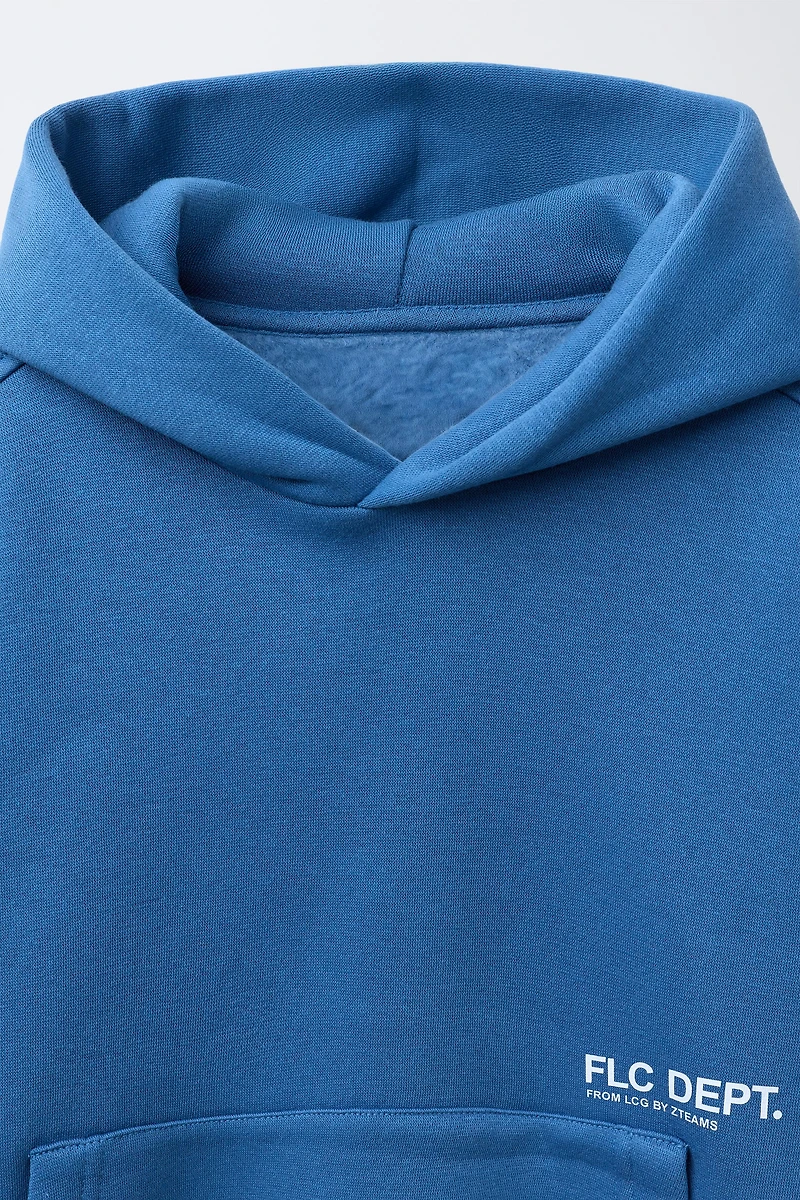 BASIC TEXT HOODIE