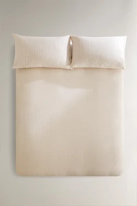 DYED THREAD CHECK DUVET COVER