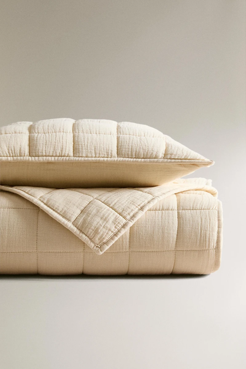 CHILDREN'S SQUARE MUSLIN QUILT