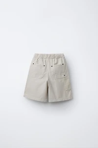 EMBROIDERED LOGO CARPENTER SHORTS