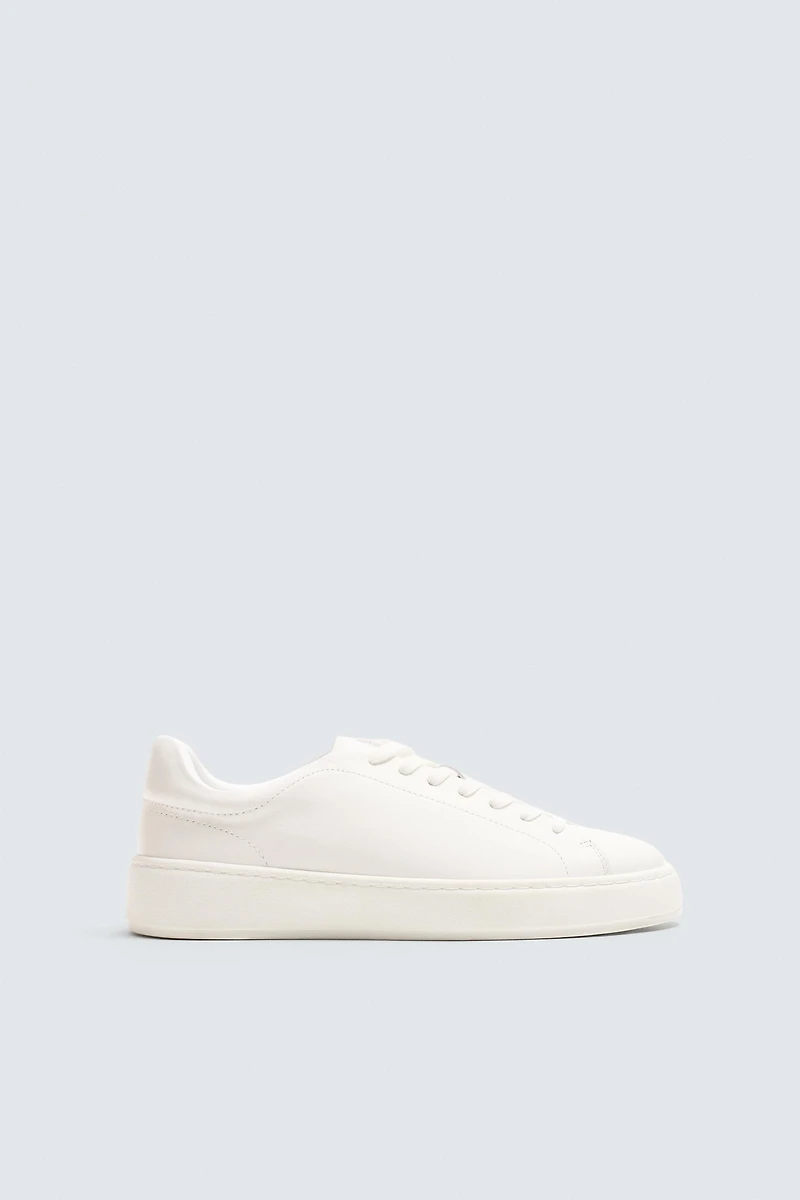 TENNIS EN CUIR ÉPAISSES