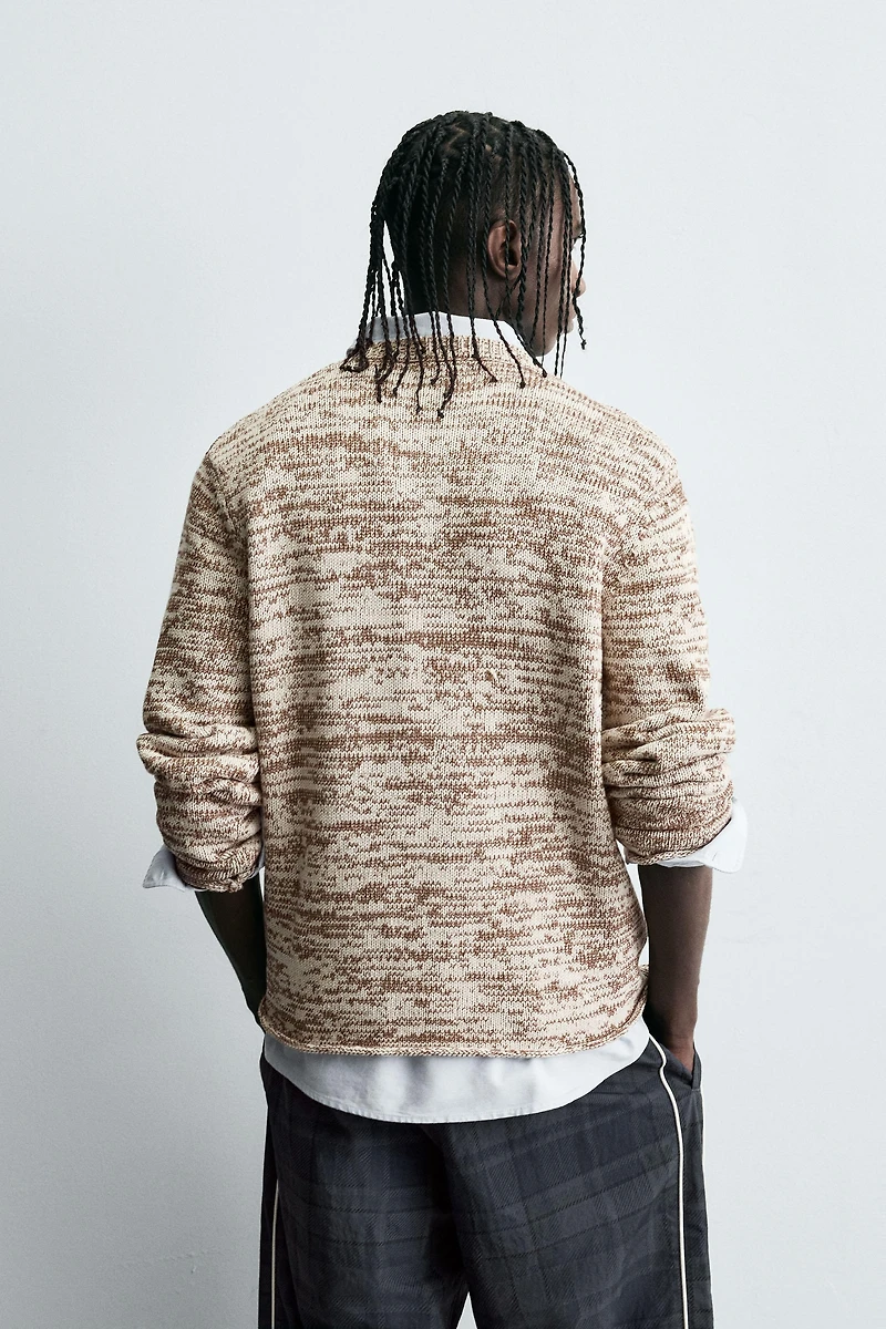TWISTED TEXTURED SWEATER