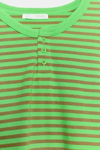 LONG SLEEVE STRIPED T-SHIRT