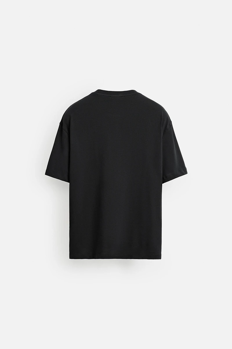 PATCH TEXT T-SHIRT