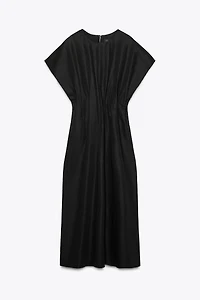 ZW COLLECTION PLEATED MIDI DRESS