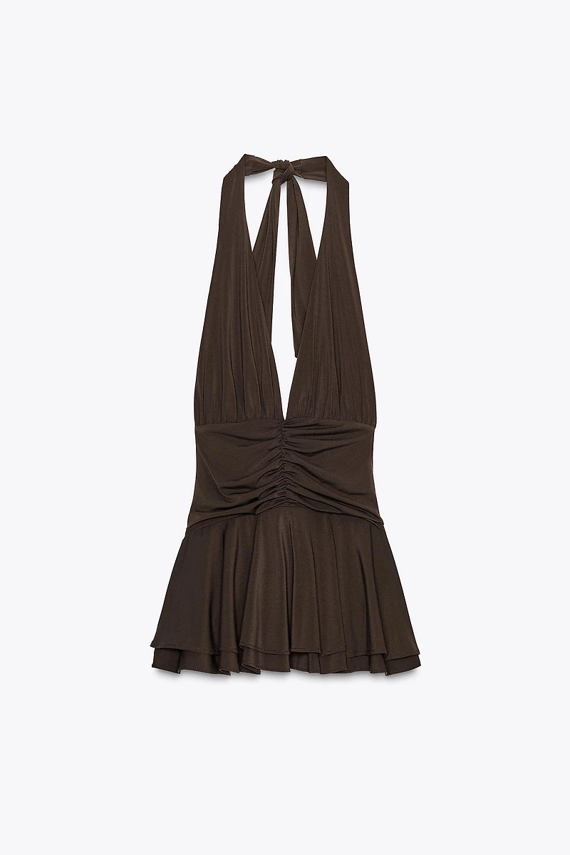 HALTER JUMPSUIT DRESS