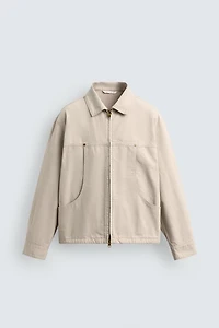 BLOUSON COUPE DÉCONTRACTÉE AVEC POCHES