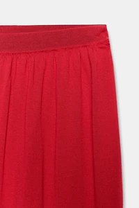 PUFFY KNIT PANTS