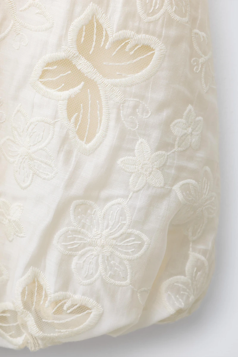 TULLE BUTTERFLY PUFF DRESS