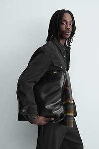 SAC SHOPPER EFFET CROCODILE