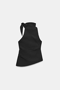 STITCHED KNOT TOP