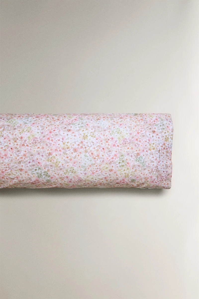 TAIE D’OREILLER IMPRIMÉ FLORAL