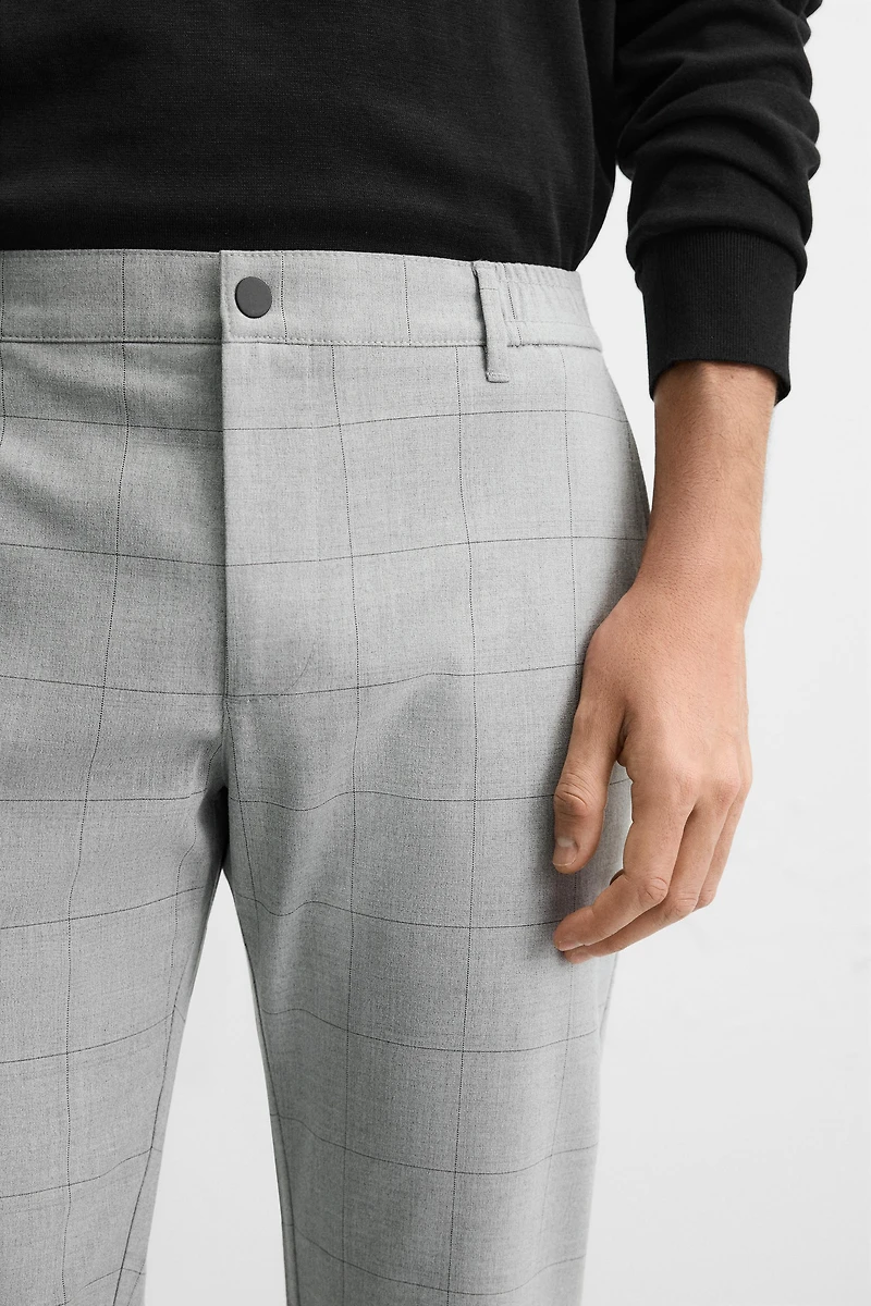 SLIM FIT STRETCH PANTS