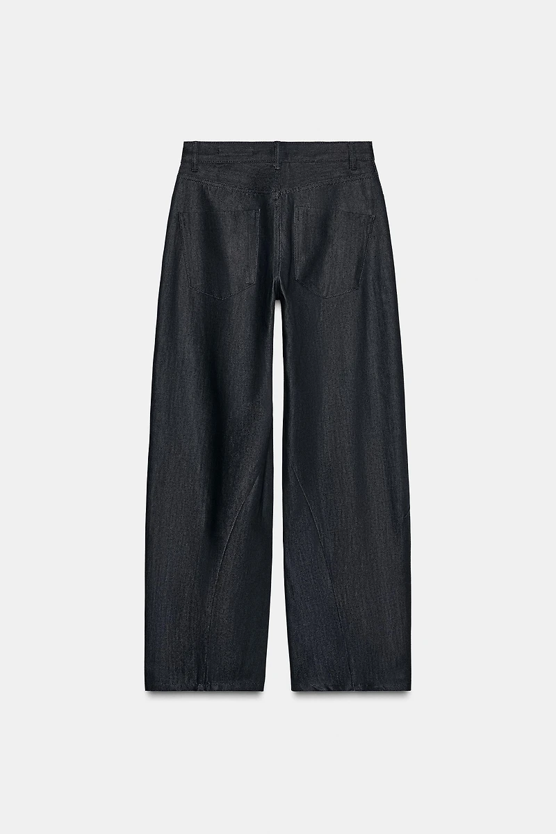 BALLOON DENIM PANTS ZW COLLECTION