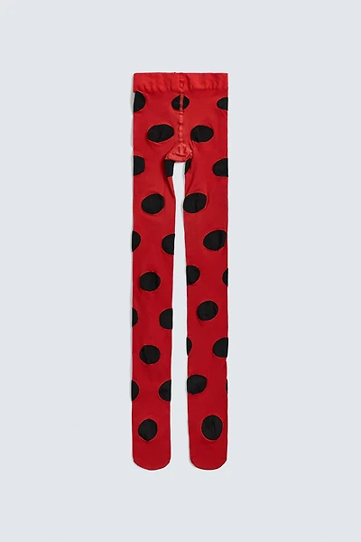 POLKA DOT TIGHTS HARRY LAMBERT FOR ZARA X DISNEY