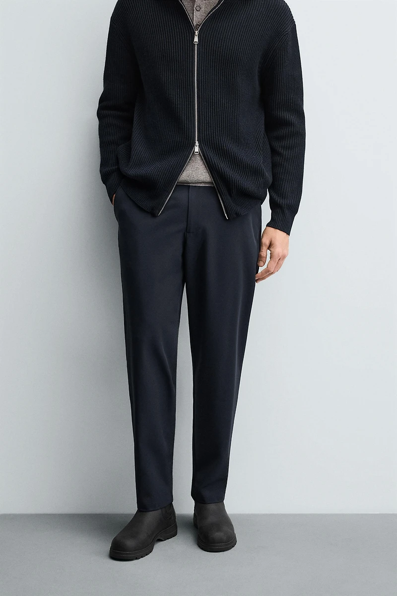 PANTALON STRUCTURÉ CONFORTABLE