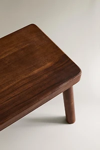 ACACIA WOOD STOOL
