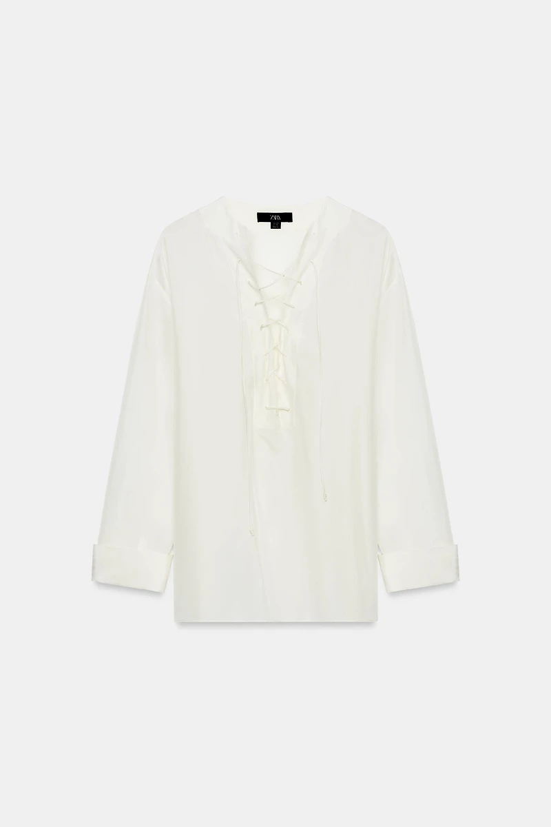 100% SILK SHIRT ZW COLLECTION