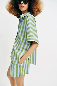 OVERSIZED STRIPED SHIRT