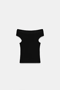 BOAT NECK T-SHIRT