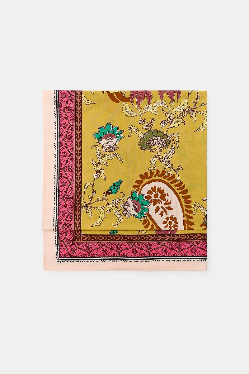 PAISLEY PRINT SCARF
