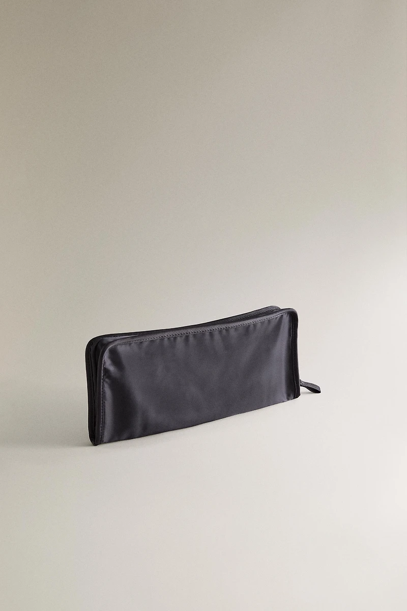 SATEEN TOILETRY BAG
