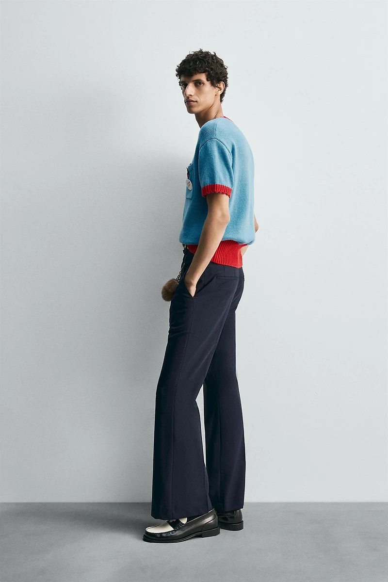 T-SHIRT EN MAILLE CONTRASTE HARRY LAMBERT FOR ZARA X DISNEY