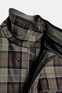 CHECKED TRENCH COAT ZW COLLECTION LIMITED EDITION