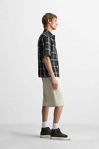 CHEMISE RELAXED FIT À CARREAUX