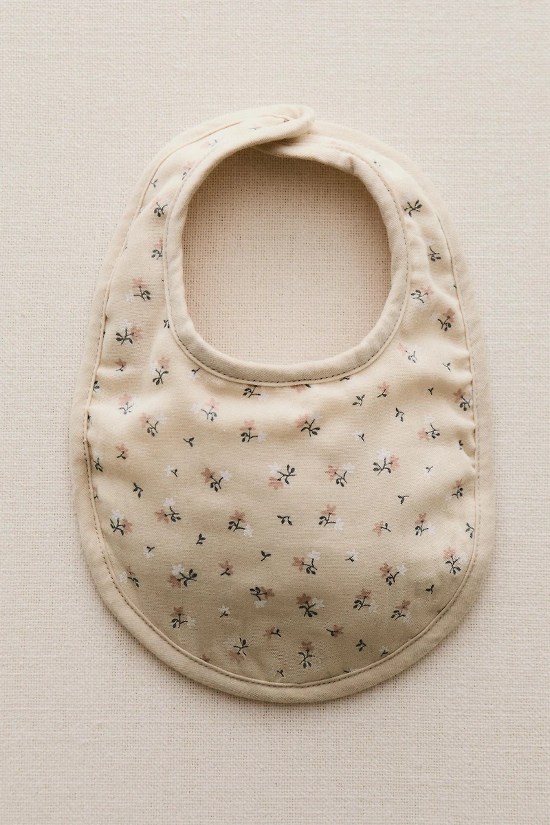 CHILDREN'S TULIP MUSLIN BIB