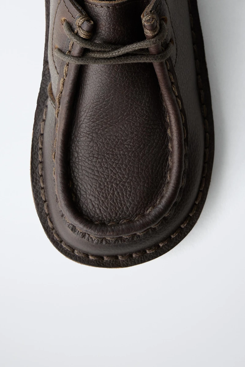 LEATHER SHOES