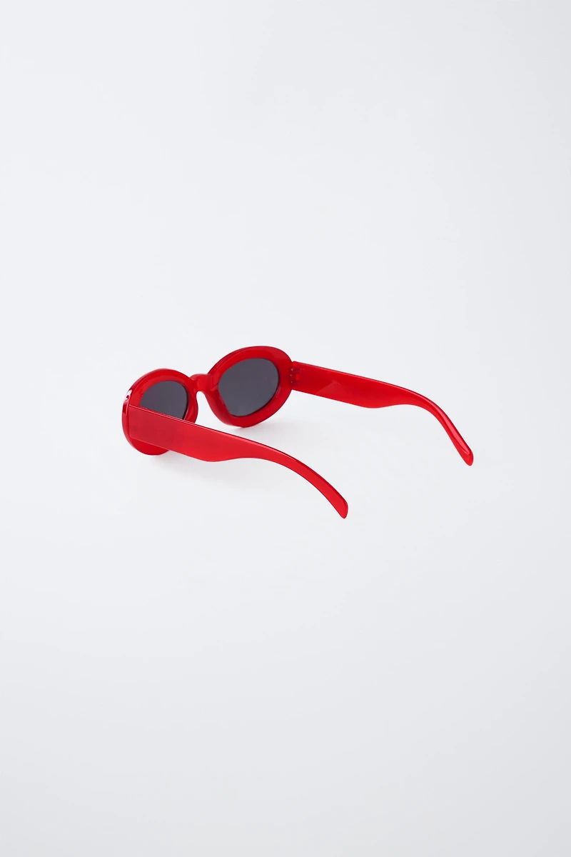 ROUND PLASTIC SUNGLASSES