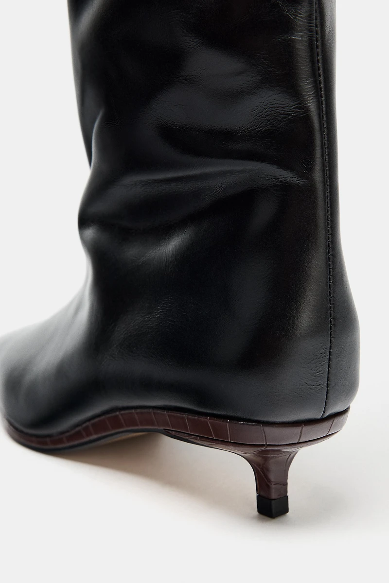 BOTTES HAUTES EN CUIR LIMITED EDITION