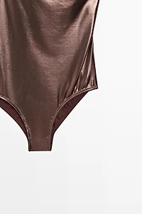 Swimsuit with asymmetric strap